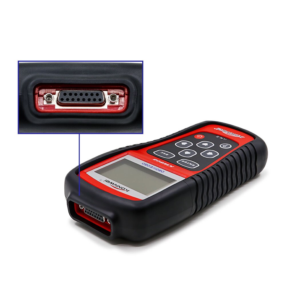 KW808 OBD Car Scanner OBD2 Auto Automotive Diagnostic Scanner Tool Supports CAN J1850 Engine Fualt Code Reader
