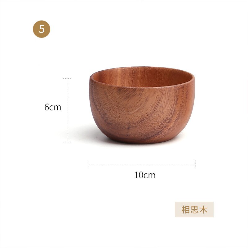 Decorasian 2 stuks houten schaal, elegante acaciahouten kom, ideaal als slakom van hout, fruitschaal of broodkom, duurzame houten kom, naturel, 25,4 cm Decorasian 2 stuks houten schaal, elegante acaciahouten kom, ideaal als slakom van hout, fruitschaal of broodkom, duurzame houten kom, naturel, 25,4 cm