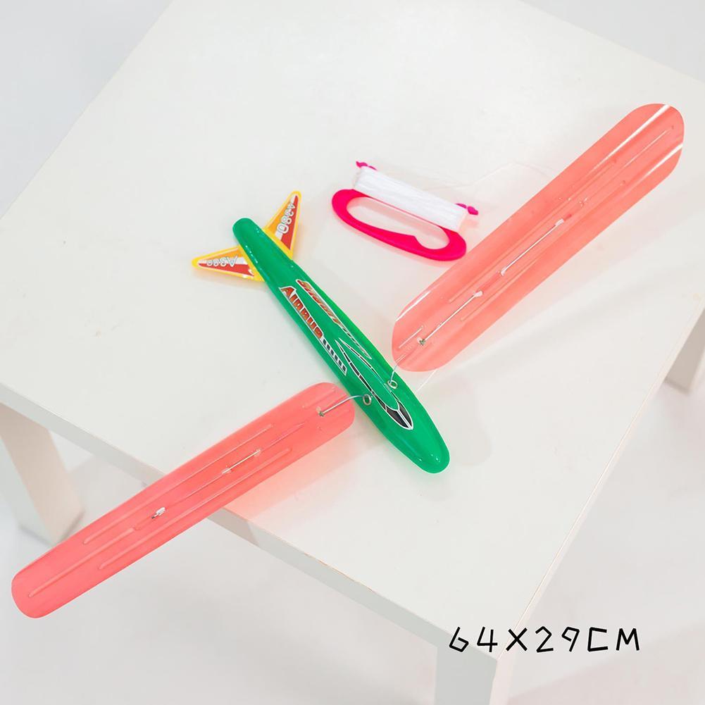 Avion à monter soi-même, cerf-volant en plastique, jouet pour enfants, Sports de plein air, avion à démonter, lancement manuel