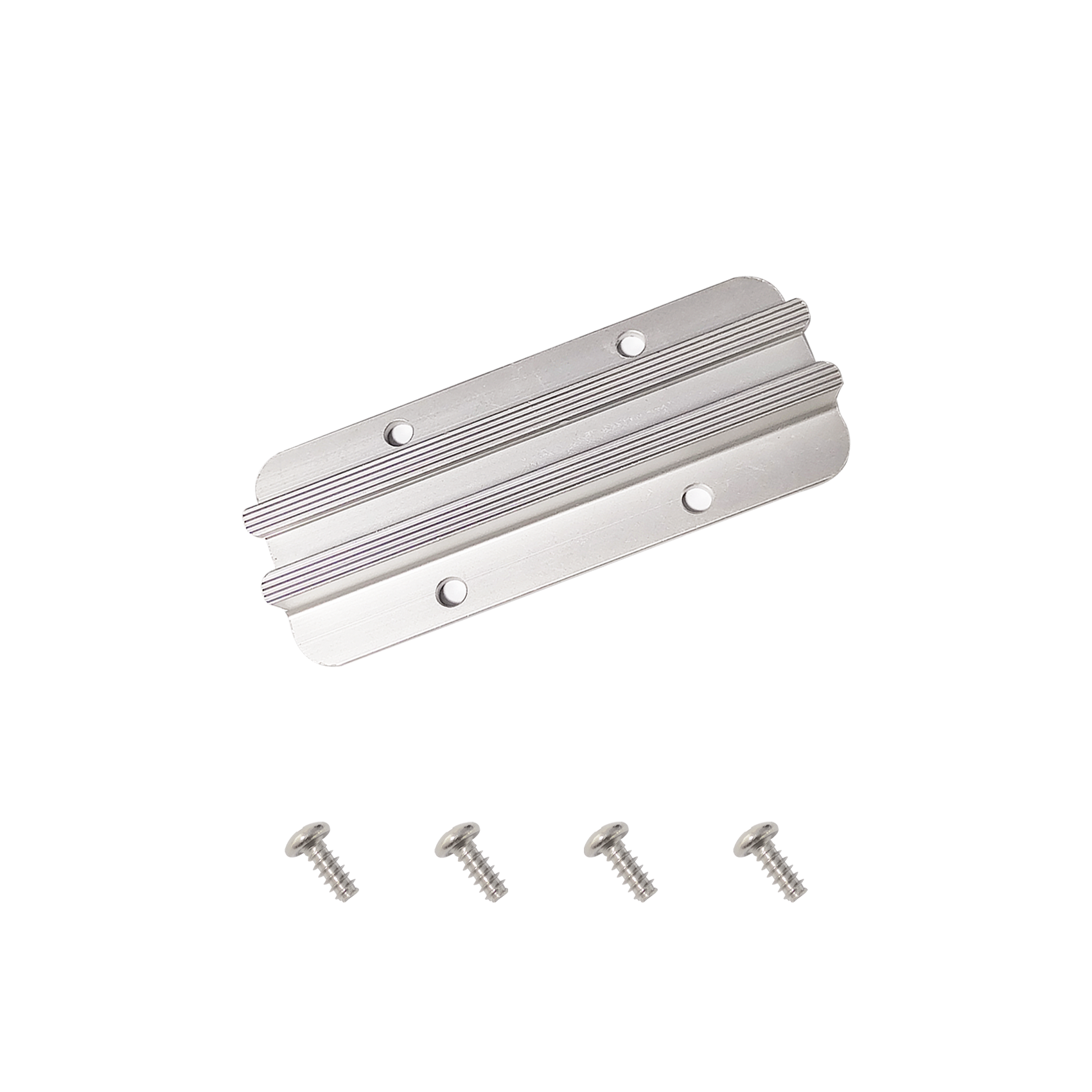 Aluminum Kayak Track Rails Bracket Accessories Kayak Track mount Rail System Fishing Rod Rack Holder Mounting Base Canoe: WHITE