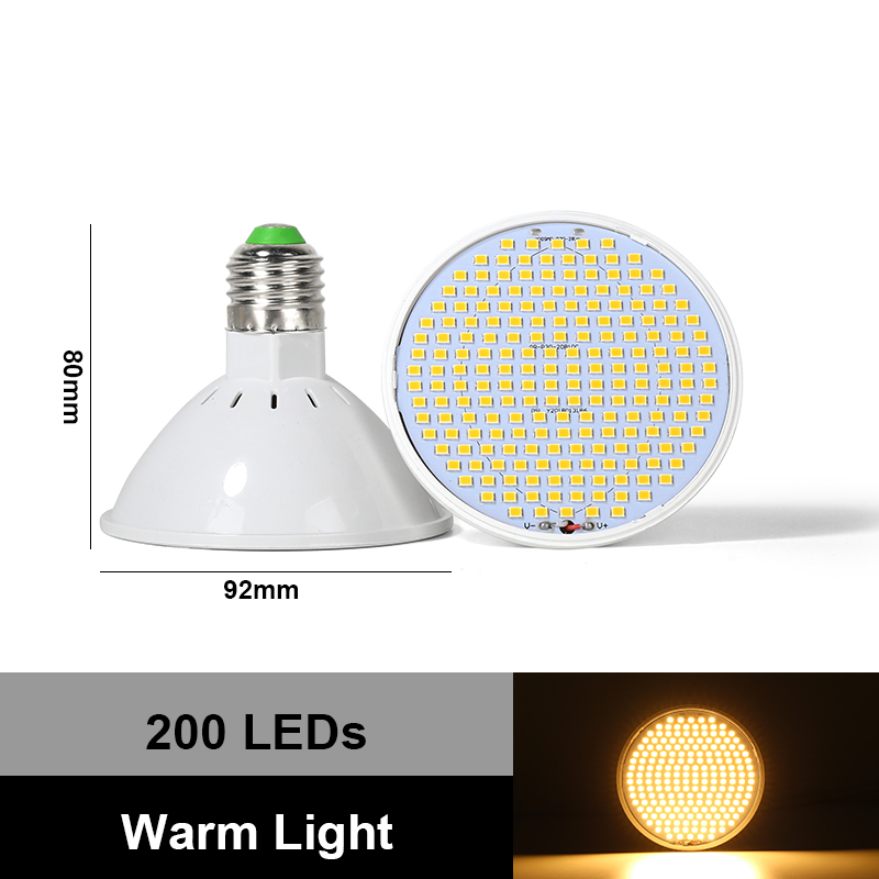 LED Grow Light Hydrocultuur Groei Licht E27 Led Grow Lamp 85-265V Volledige Spectrum Indoor Hydrocultuur bloem Zaailing LED Phyto Lamp: changeable