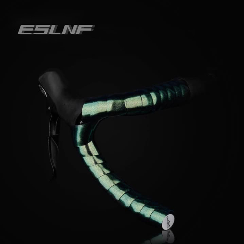 Eslnf Fiets Stuur Tape Racefiets Bar Tape Pu Fiets Stuur Tape Fietsen Demping Anti-Vibratie Wrap Fiets Accessoires