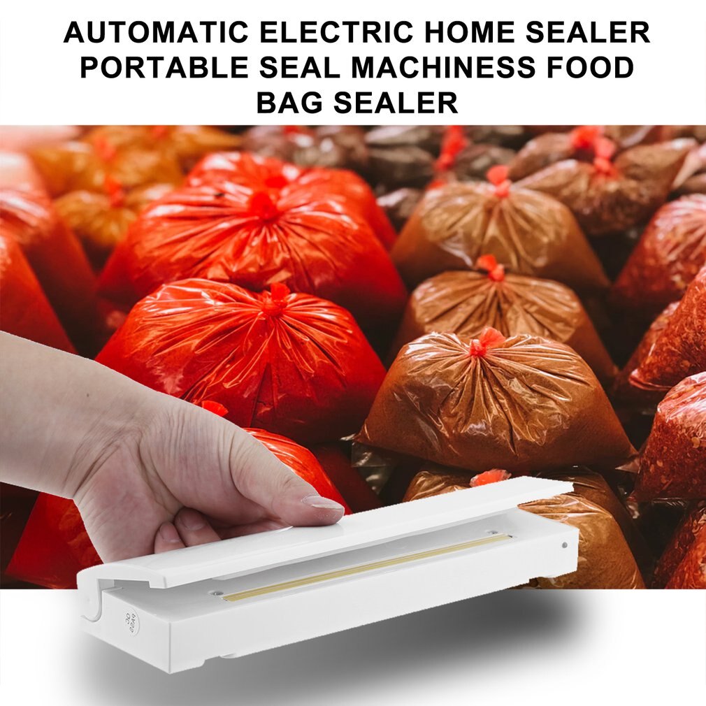Automatische elektrische thuissealer, draagbare sealmachine, voedselzaksealer, verpakkingsmachine, keukenaccessoires, gereedschap