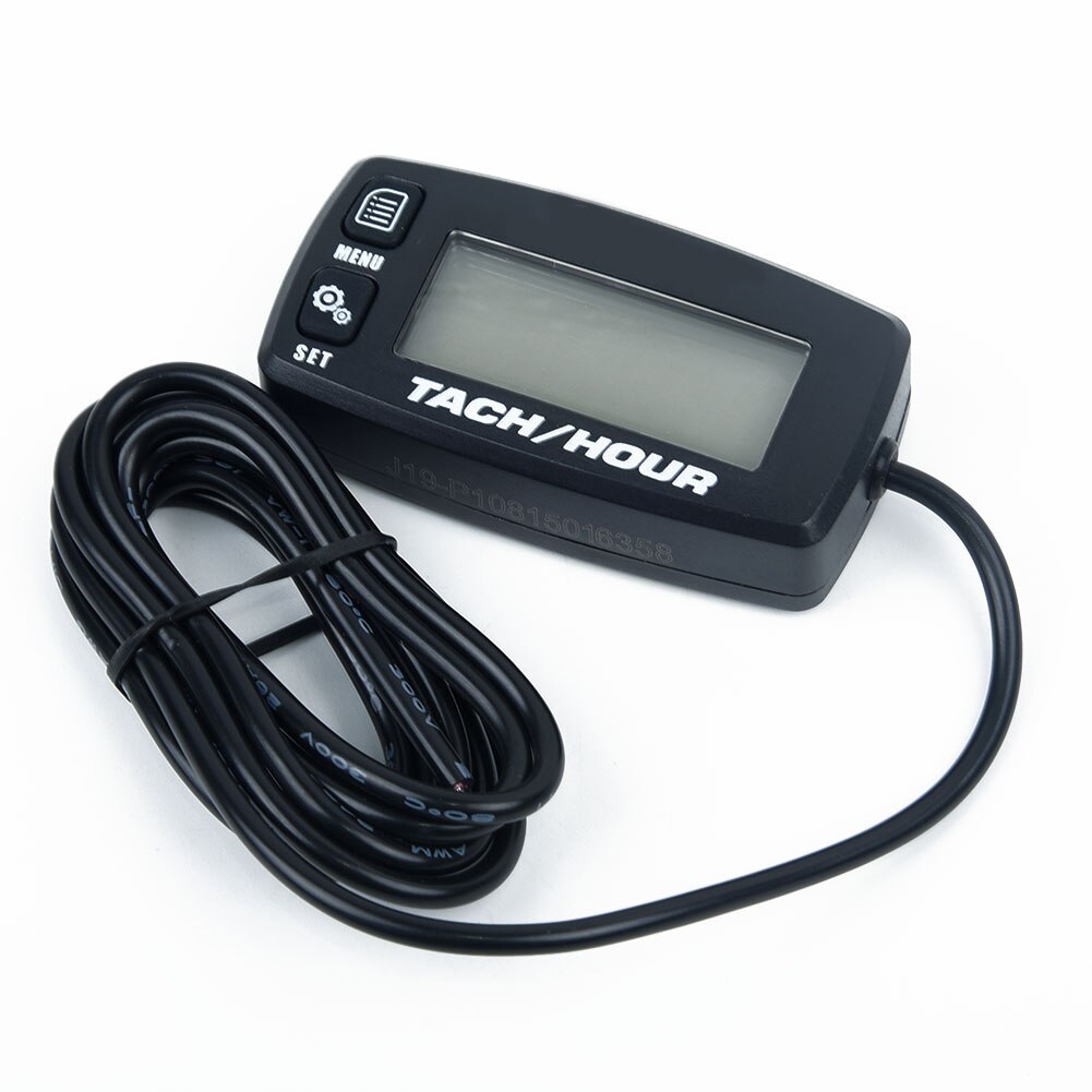 Motorcycle Tachometer Engine Measurement LCD Accessories Digital Replacement