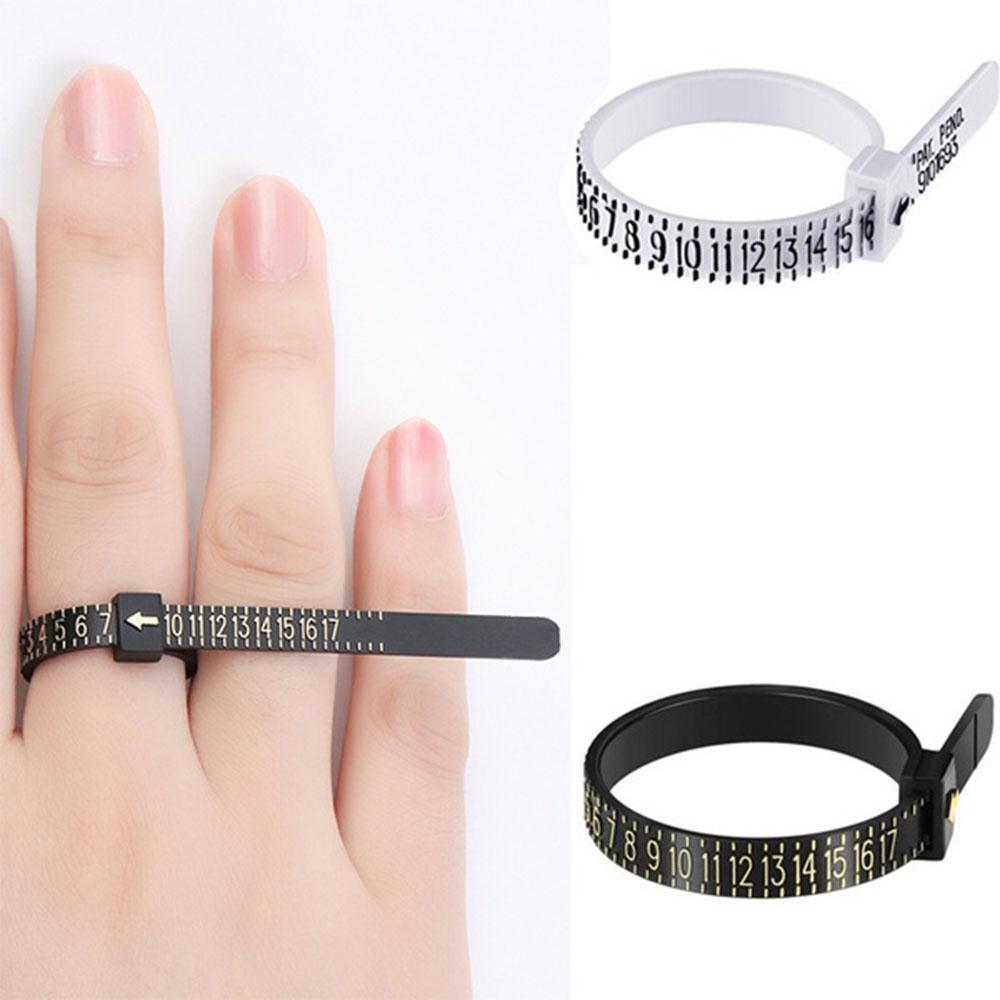 Finger Ring Sizer Measuring Tool US Size Jewelry Easy To Use Alloy Gauge Ring Gauge Tool Equipments Tester
