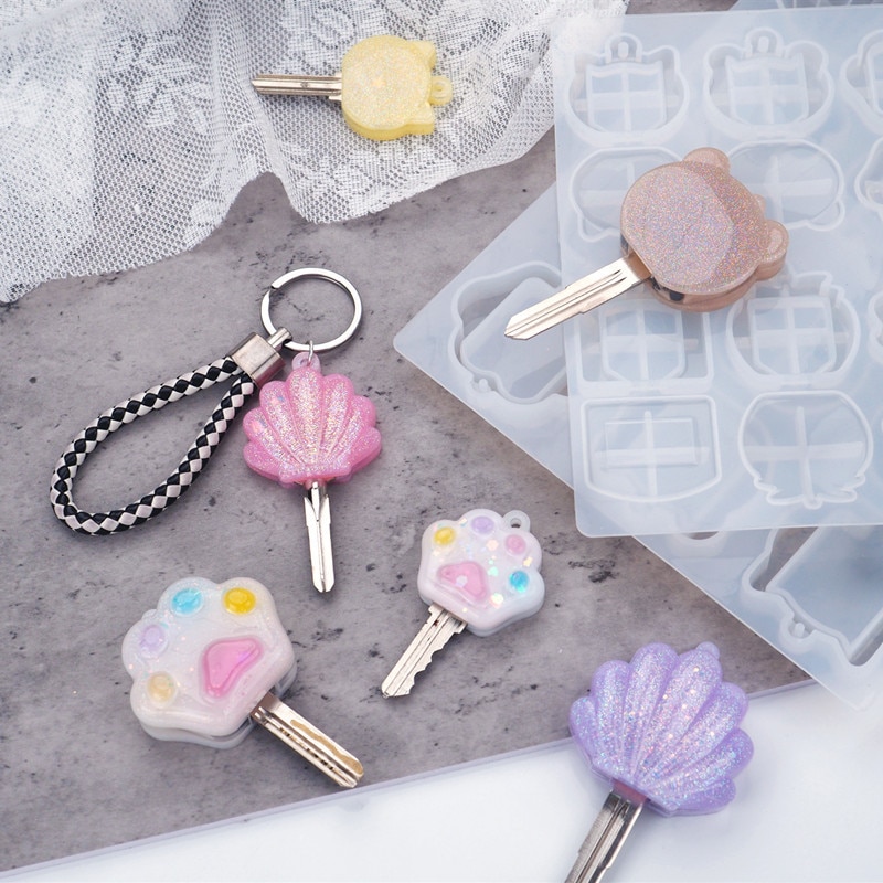 Diy uv-harsmal sleutelhanger sieradenmal sleutelkop sleutelhoes sieradenmal sieradenaccessoires