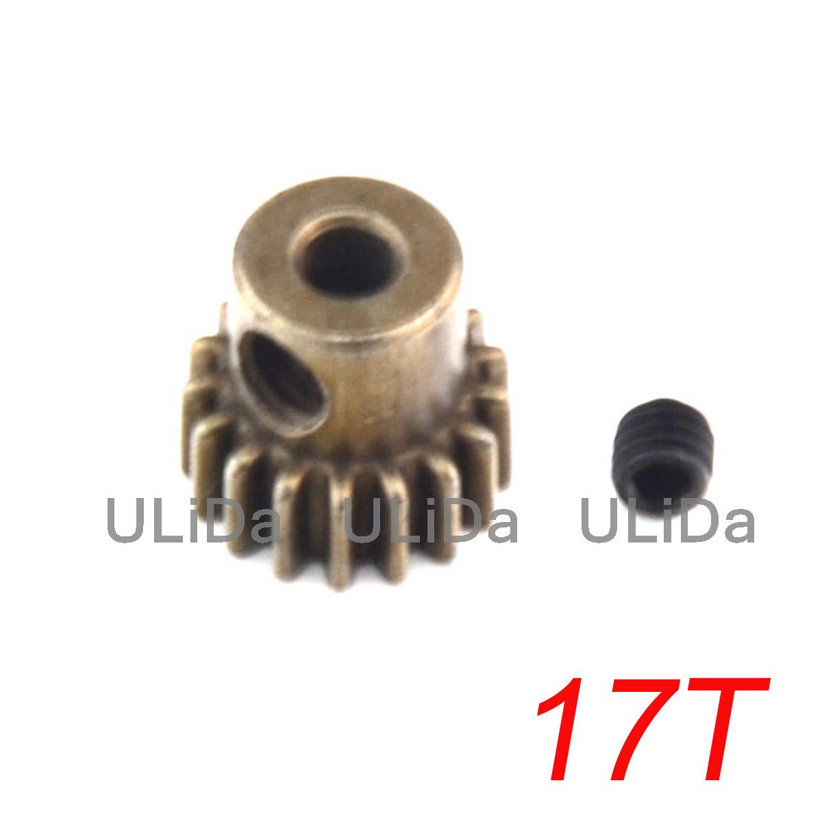 11184 Steel Metal Spur Diff Main Gear 64T Motor Pinion Gears 17T 21T 26T 29T 11189 11176 11181 11119 For RC HSP Redcat RC Truck: 17T