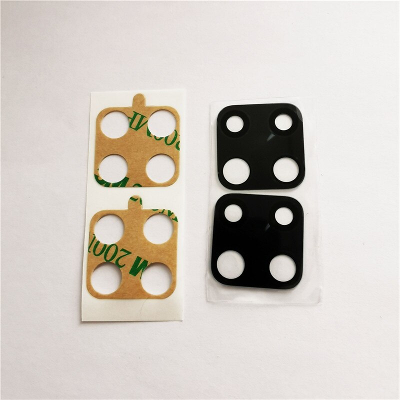 2 Stks/partij Redmi Note 9 Pro Achteruitrijcamera Glas Voor-Xiaomi Redmi Note 9 9 4s Back Camera Glas lens Cover Met Lijm Vervanging: 2pcs Note 9 Pro