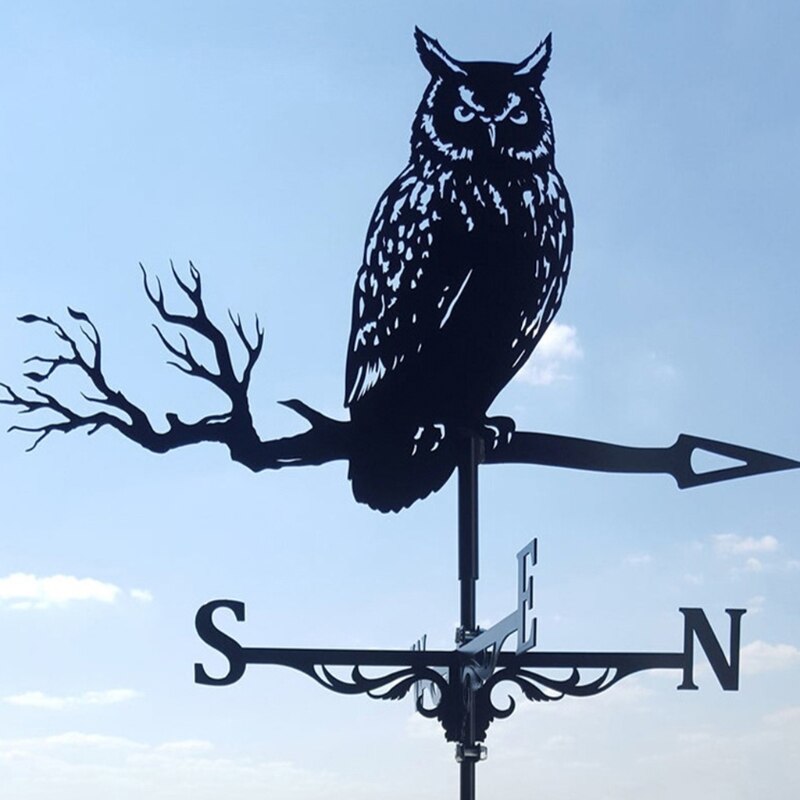 Farba w sprayu ze stali nierdzewnej ogrodnictwo ogród kierunek znak pogoda wiatrowskaz retro U90A