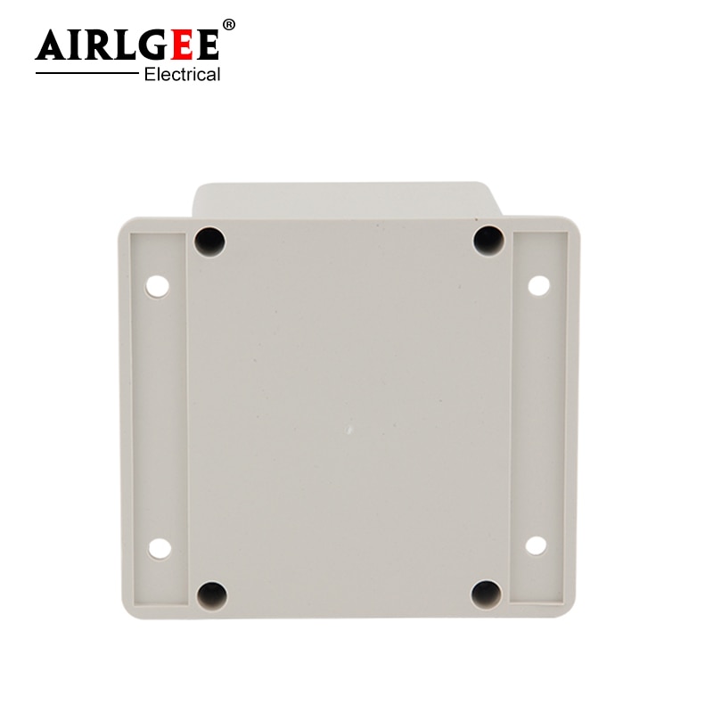 115 * 90 * 68mm IP65 waterproof electrician floor junction box gray waterproof electrician plastic cassette with ear wall mount
