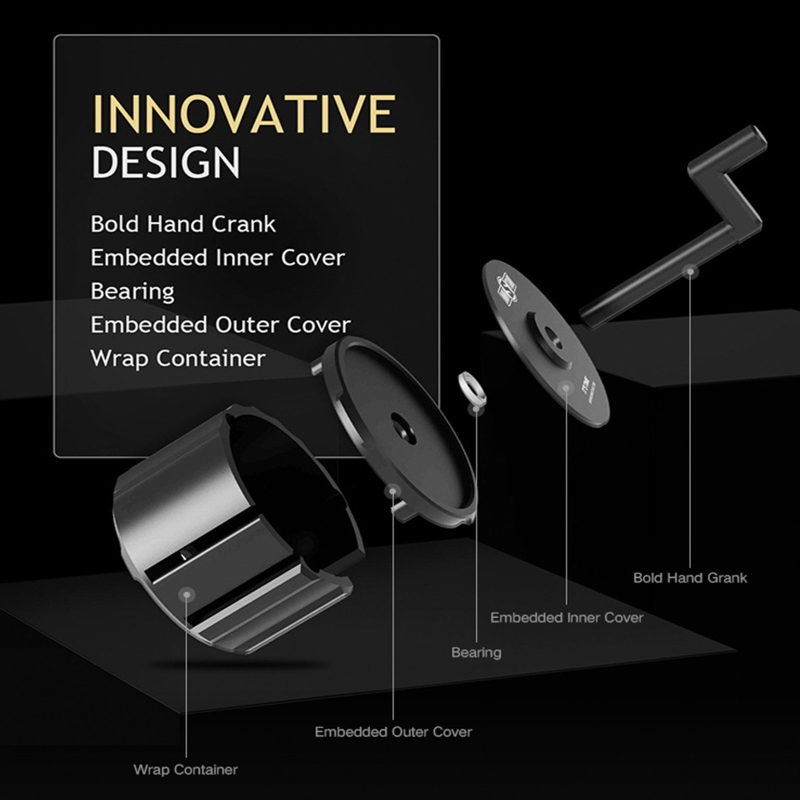 Boxing Wrap Roller, Bandage Roller Handheld Bandage Roller Systeem Lichtgewicht