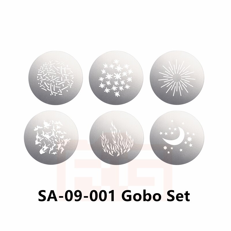 Godox S30/S60 Focusing LED Light Accessories Projection Lens Gobo SA-17 Bowens Mount LED Light To Projector Attachment Spotlight: SA-009-001