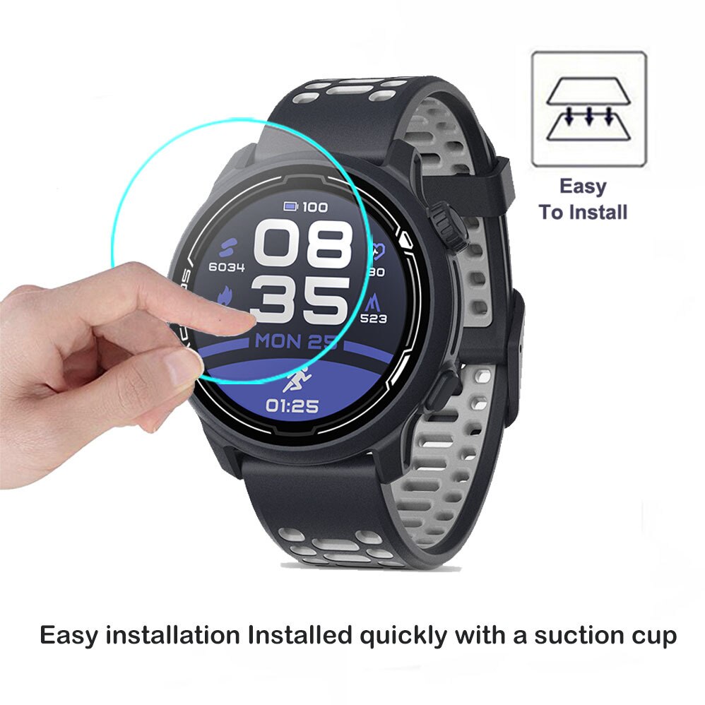 Protecteur d&#39;écran pour montre intelligente COROS PACE 2, 2 pièces, en verre trempé anti-rayures, Transparent, pour APEX 46, APEX 42 Pro VERTIX