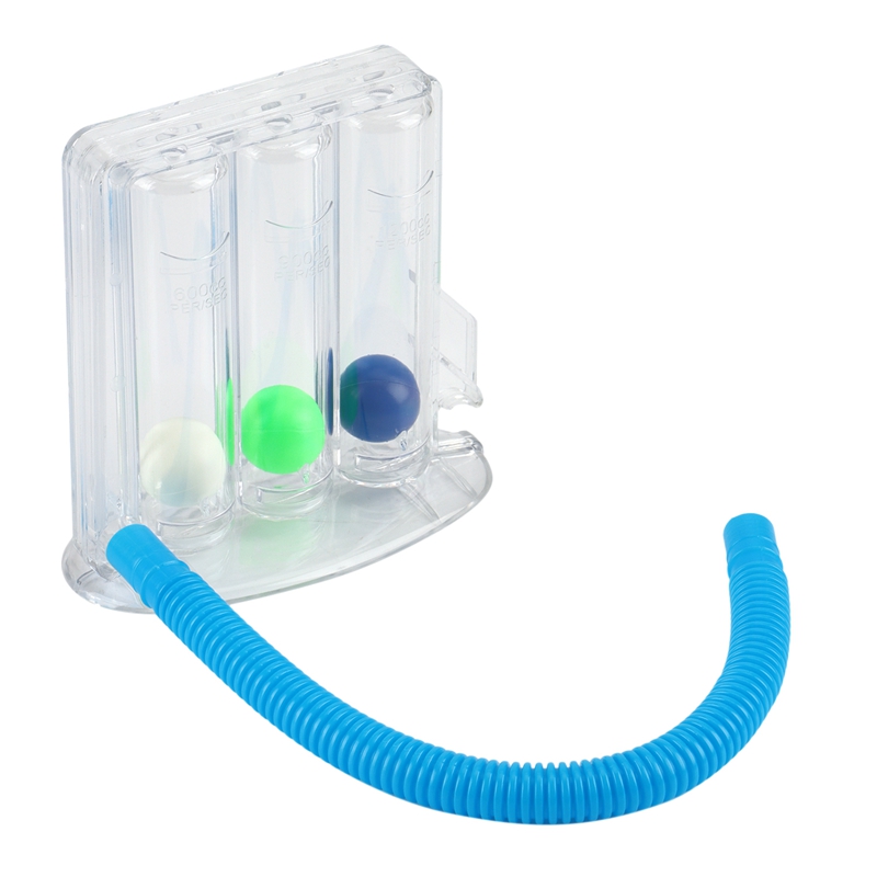 3-Ball Instrument Breath Training Student Vital Capacity Training Body Measuring Lung Function Exercise Device