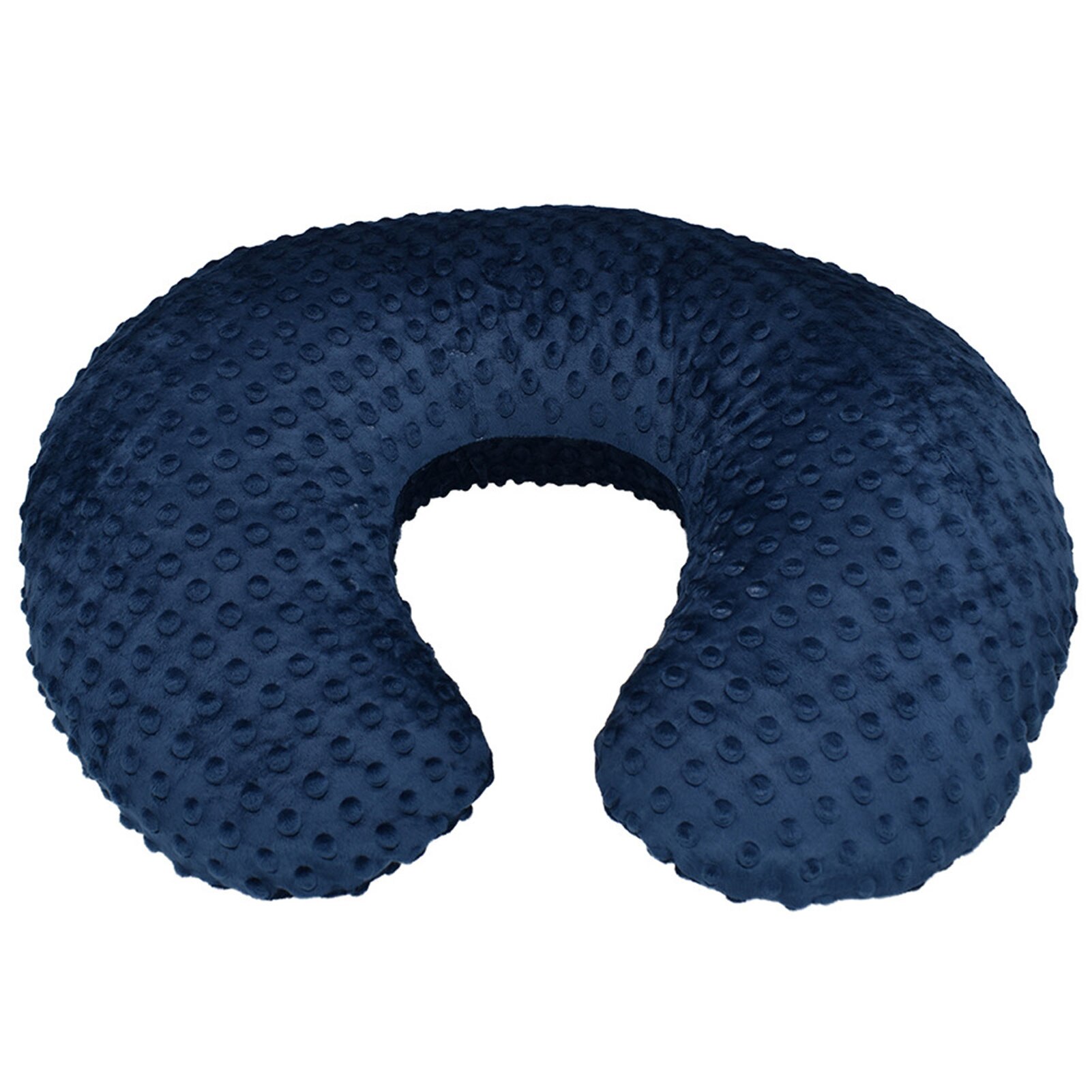 Funda de almohada para lactancia de recién nacido, modelo de cubierta lavable para lactancia, cojín para el cuidado del bebé: Dark Blue