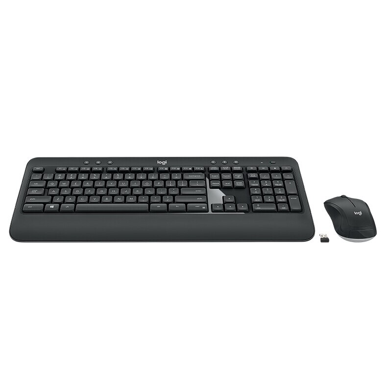 Logitech MK540 Wireless Keyboard Mouse Combos Unifying USB Receiver Plug And Play Instantly Familiar Simply Advanced Reduce Nois