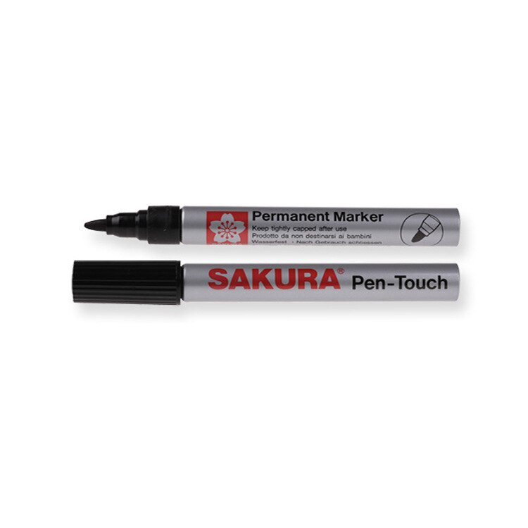 Sakura Enkele Kop Olie Marker Pen Student Kantoor Waterdichte Marker Pen Optische Disc Pen