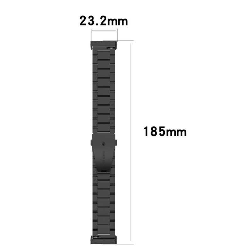 Stal stalowy pasek dla Fitbit Versa 3 4 zegarek metalowa bransoletka pętla dla Fitbit Sense 2 Versa 3 4 bransoletka zamienna zespół