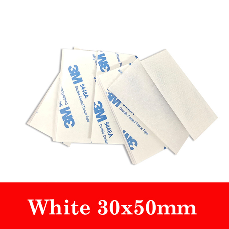 10 Paren/partij 3M Sterke Zelfklevende Lijm Klittenbandsluiting Tape Nylon Sticker Haak Lijm Voor Diy Accessoires: White 3cm X 5cm