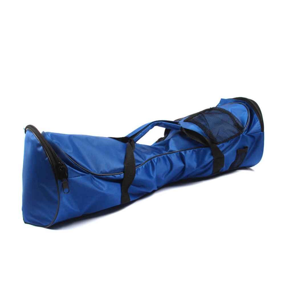 Bærbar hoverboard taske sport håndtasker til selvbalancerende elektriske scootere bære taske 6.5/8/10 tommer. blå / sort