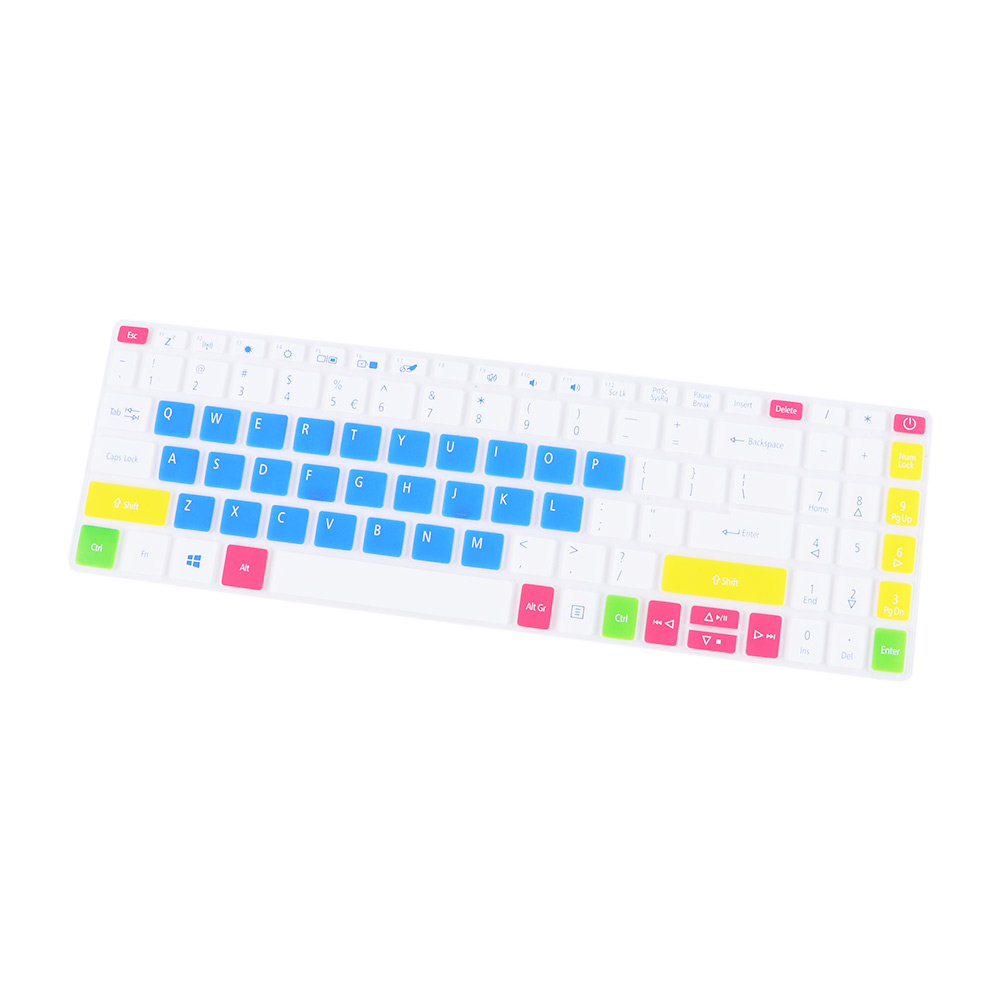 15.6 Inch Notebook Keyboard Cover Keyboard Cover Protector Keyboard Skin Laptop Keyboard Cover: PURPLE