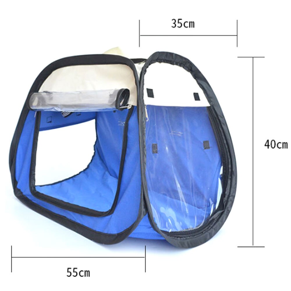 Pet Drying Box Portable Folding Dogs Bathing Drying Tent Dogs Hair Dryer Blow Box Grooming House Bag Pet Dry Room