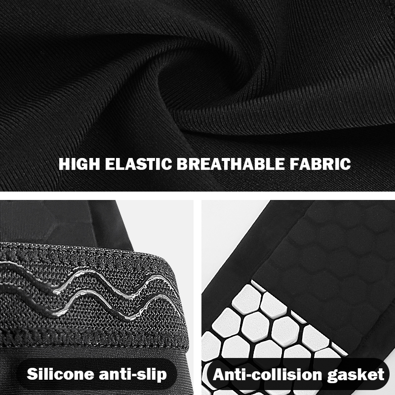 Manchons de jambe protège-tibia antichoc nid d'abeille Nylon Support chaussette protège-tibia équipement de football boucliers de football Legging de sport