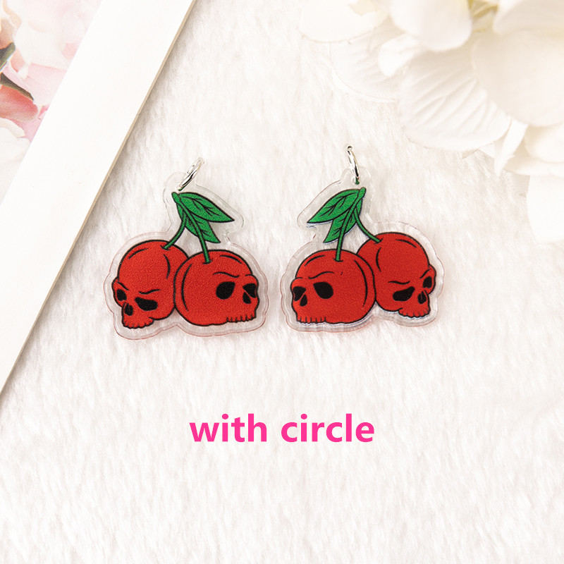 Kitsune-Breloques Grenouille, Pièce Plus Lente, Crâne, Aucun pour Boucle d'Oreille, Porte-clés, Pendentif, Collier, Bricolage, Exécutif, 6Pcs: Plaqué de cuivre antique