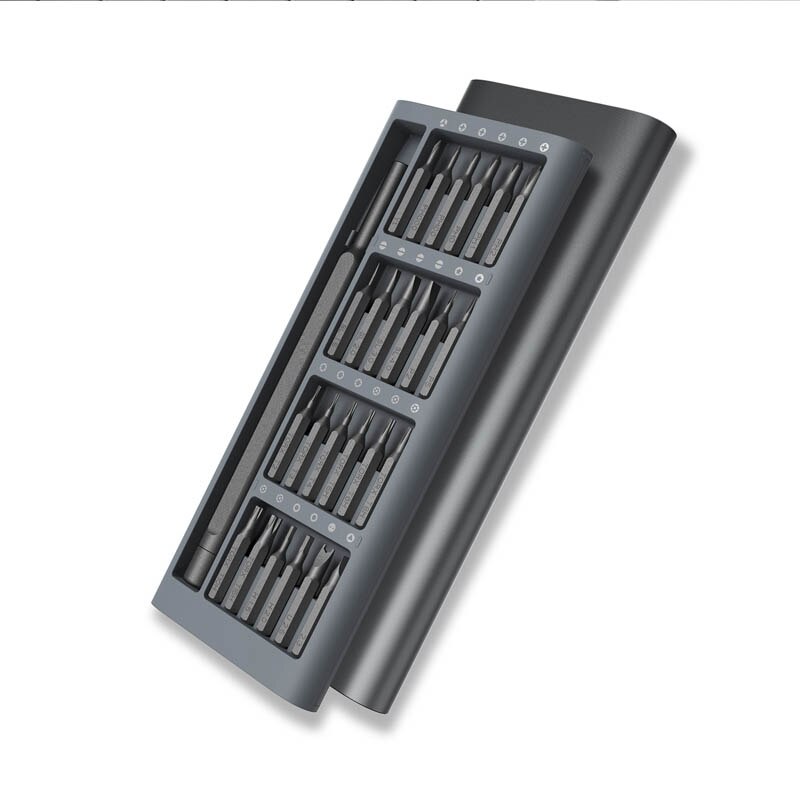 Xiaomi Mijia Wiha-Kit de destornilladores de uso diario, herramientas inteligentes para el hogar, brocas magnéticas de precisión, caja de aluminio, destornillador