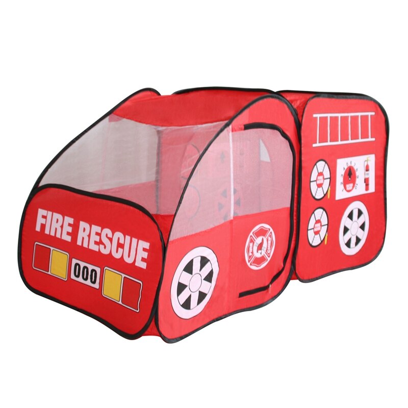 Portable Car Shape Play Tent Children's Tent Folding Kids Tents Cartoon Car Child Room Decor Indoor Outdoor Playhouse