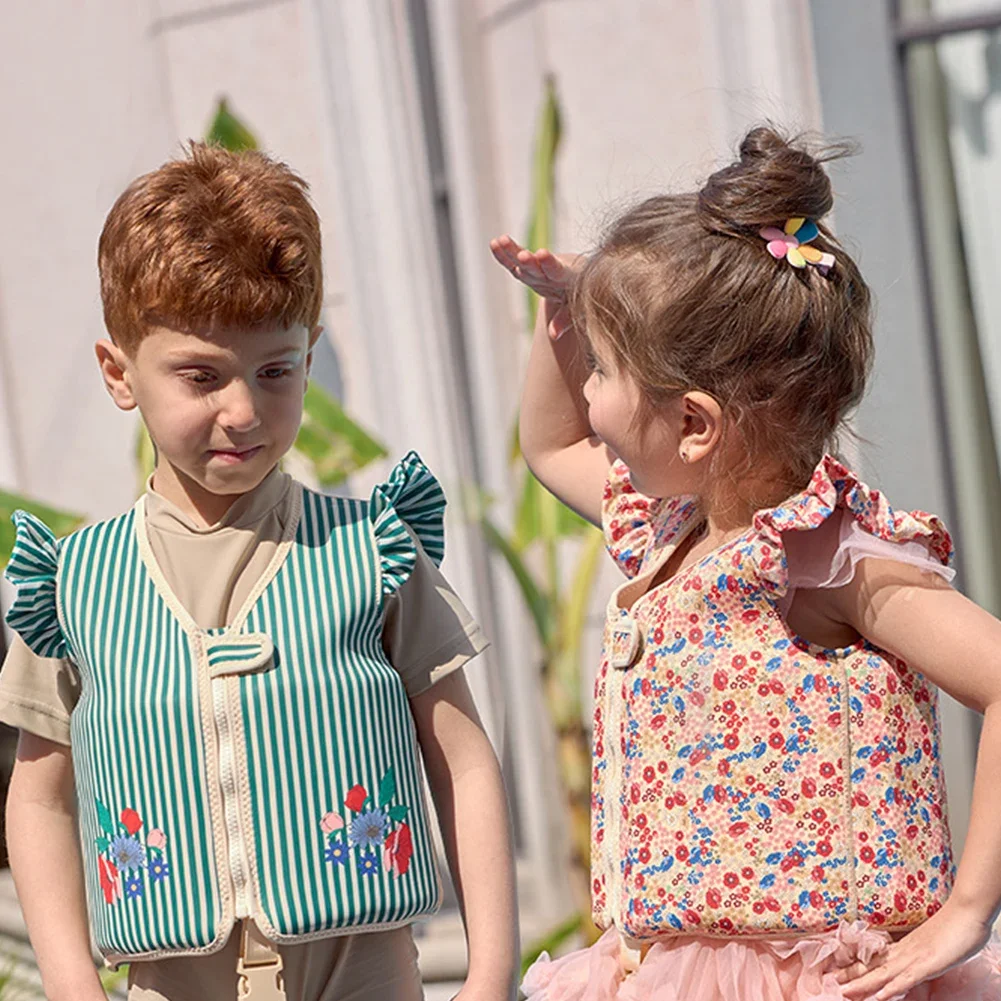 Babyzwemkleding Zwembadhulp Zonnebrandbadpak voor kinderen Zwemmen Zomer Peuter Zwemvest voor kinderen van 2 3 4 jaar