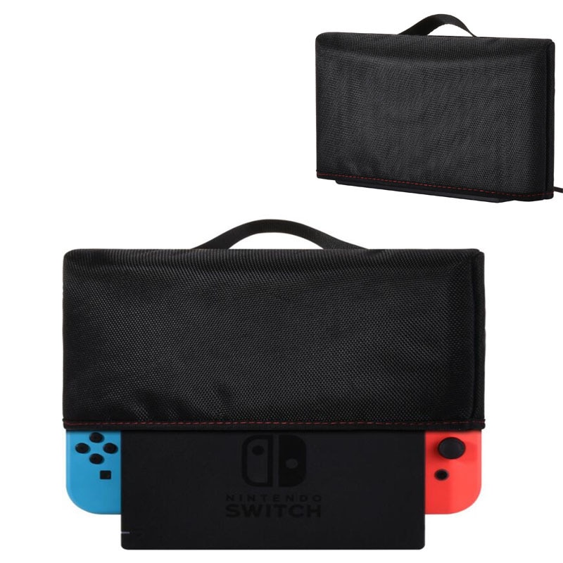 Nintendo Switch-funda impermeable de lona a prueba de polvo para Nintendo Switch NS, funda protectora de carga NX