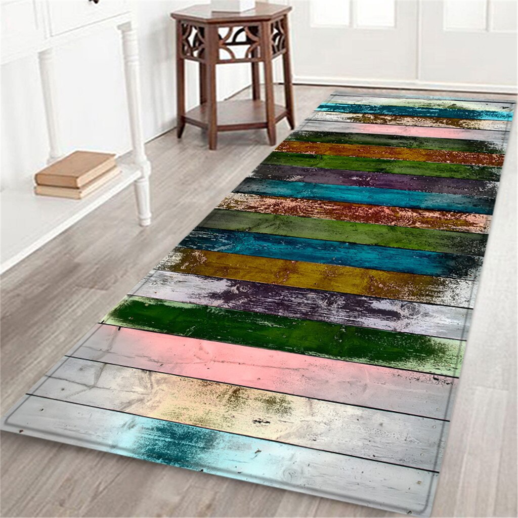 Bath Mat 60X180 CM Seascape Print Carpet Hallway Doormat Anti-Slip Carpet Absorb Water Kitchen Mat tapis salle de bain Bath Mats