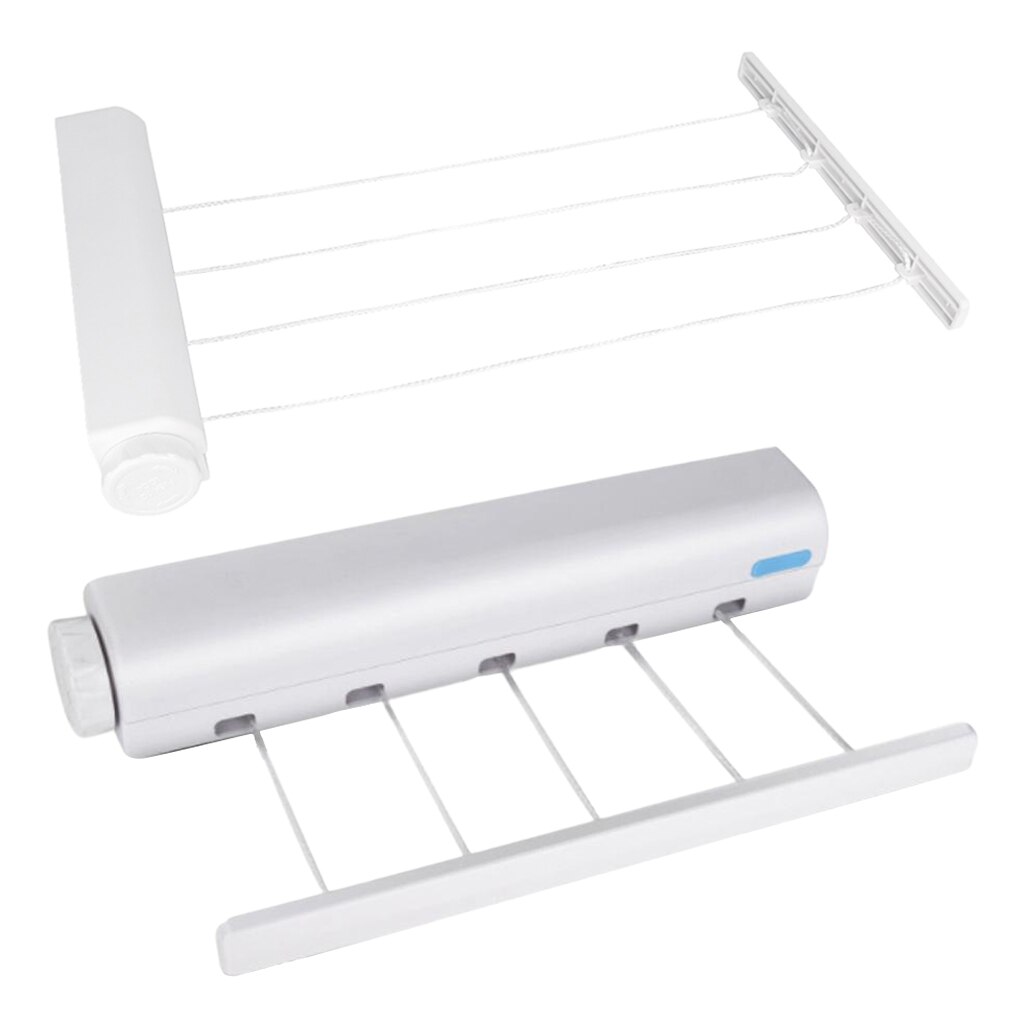 Clothes Line Dryer Retractable Bathroom Accessories Drying Rack Clothesline Rack Laundry Dryer Line
