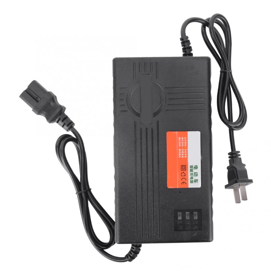 Cargador de batería Universal portátil para patinete eléctrico, 48V, 12AH, 1,8a, enchufe CN, 220V
