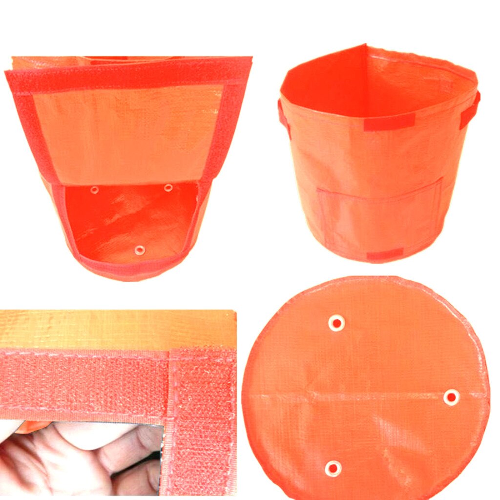 Vegetable Plant Grow Bag DIY Potato Grow Planter PE Cloth Tomato Planting Container Bag Thicken Garden Pot Garden Supplies