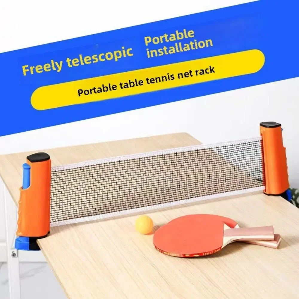 Table Tennis Net Frame Stretchable Pillar Table Tennis Mesh