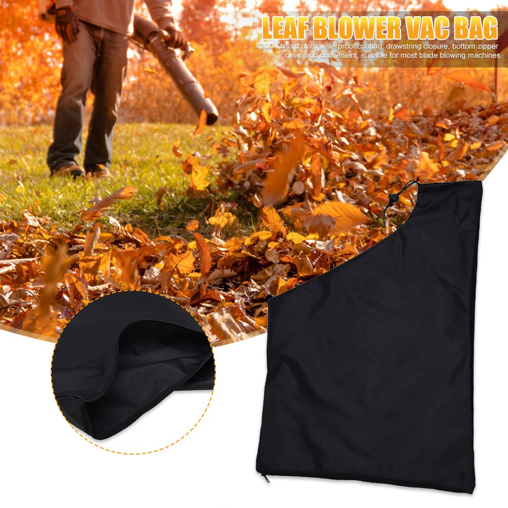 420d Oxford Bladblazer Vacuüm Waterdichte Tas Voor Tuin Gazon Yard Shredder Dust Collection Opslag Pouch Accessoires Gereedschap