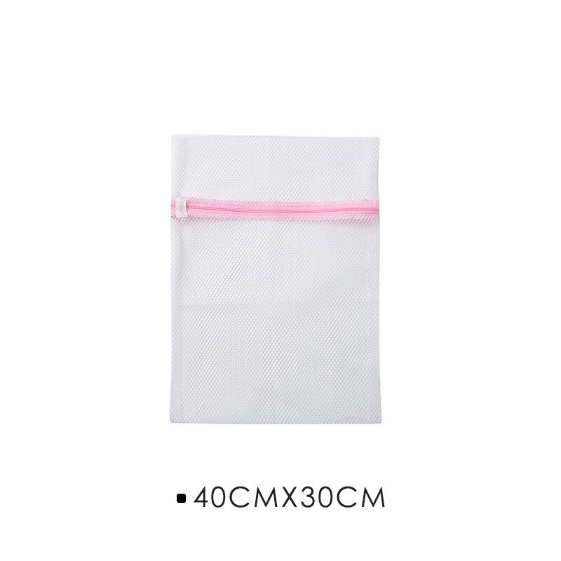 1PC Home Using Clothes Laundry Bags Convenient Bra Underwear Clothes Protection Net Wash Bags Coarse Mesh Machine Wash Bag L M S: Small