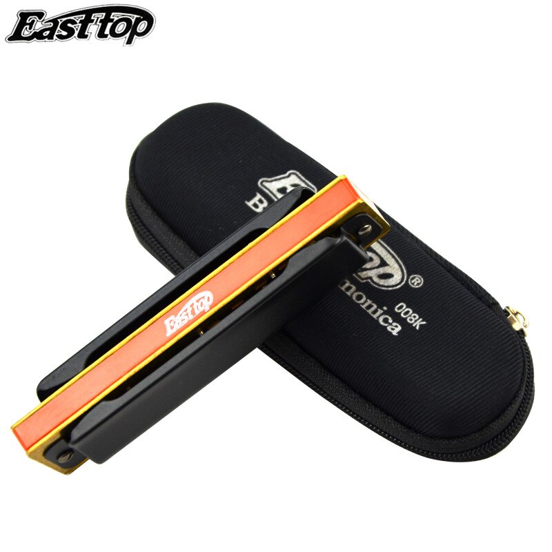 Easttop T008K 10 Hole Diatonic Harmonica - Key of C - Resin Body