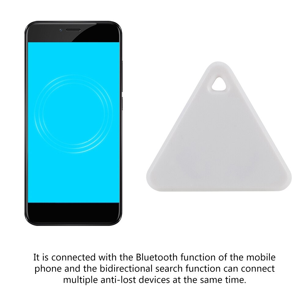 Mini Bluetooth Tracker Bag Wallet Key Pet Anti-lost Smart Finder Locator Alarm