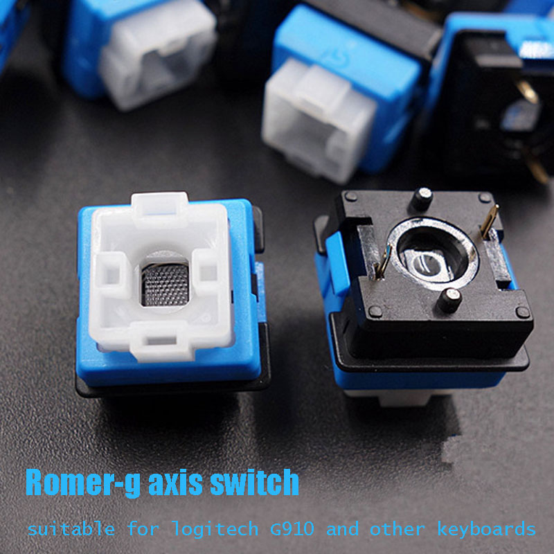 Keyboard Accessories Original OMRON Romer-G Switch ormon Axis for Logitech G910 G810 G310 Pro Cherry Mechanical Keyboard Switch