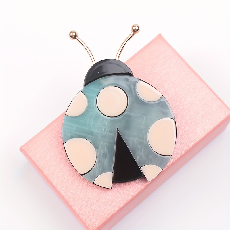Kever Acryl Broche Mode Insect Pins Sieraden Accessoires