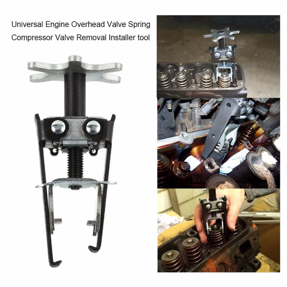 Universal Cars Auto Vehicles Engine Overhead Valve Spring Compressor Valve Remove Removal Installer Repair Tool