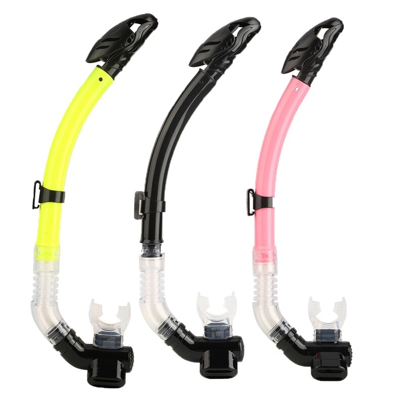 Full Dry Snorkel - Silicone Mouthpiece - Underwater Sports Diving Equipment - 43cm