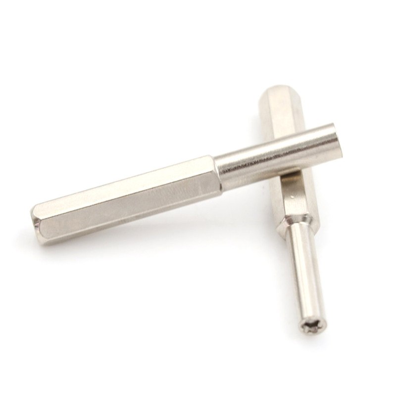 3.8mm/4.5mm acier inoxydable sécurité tournevis outil Bit Gamebit pour Nintendo NES SNES N64 jeu garçon croix Tri tournevis