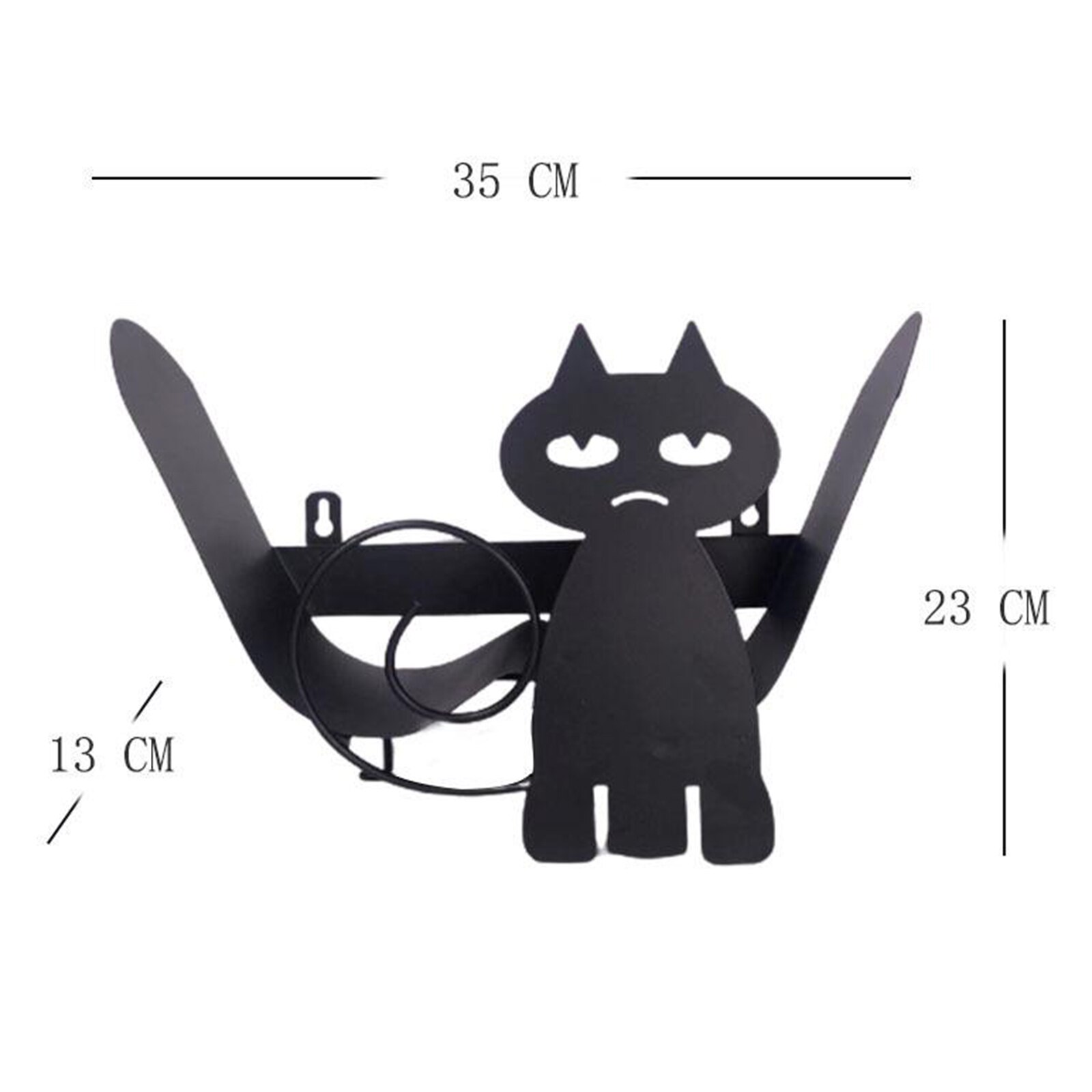 Toiletrolhouder Dier Kat Vormige Badkamer Accessoires Decoratieve Home Decor Indoor Bad Kamer Loo Roll Houder