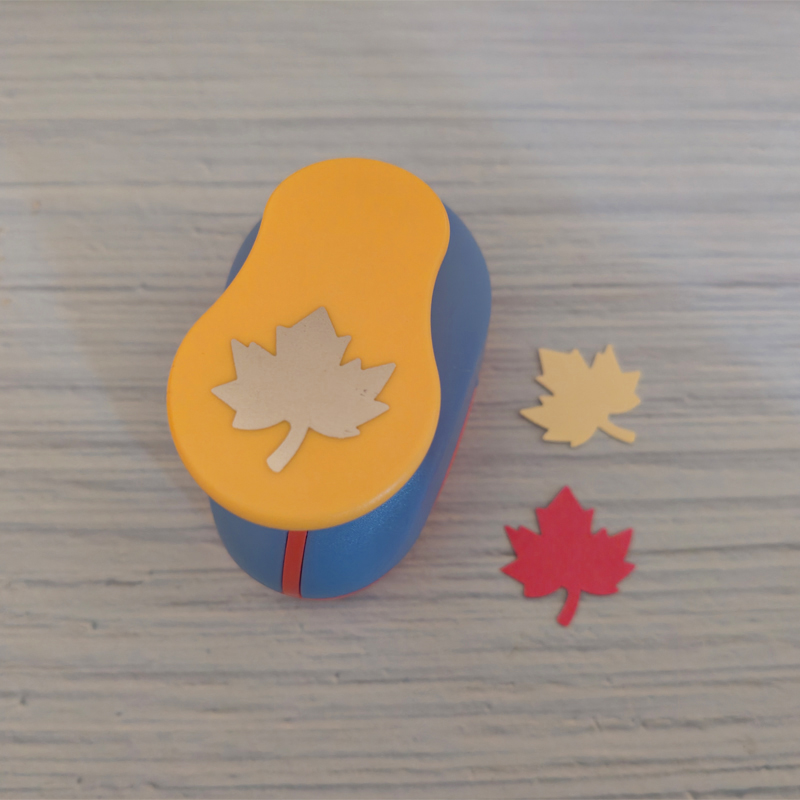 Furador de flores de 1,8 cm - 2,5 cm, perforador para hacer espuma Eva con corte de papel artesanal, álbum de recortes, ahorro de trabajo para niños, perforadora DIY hecha a mano: Lavanda