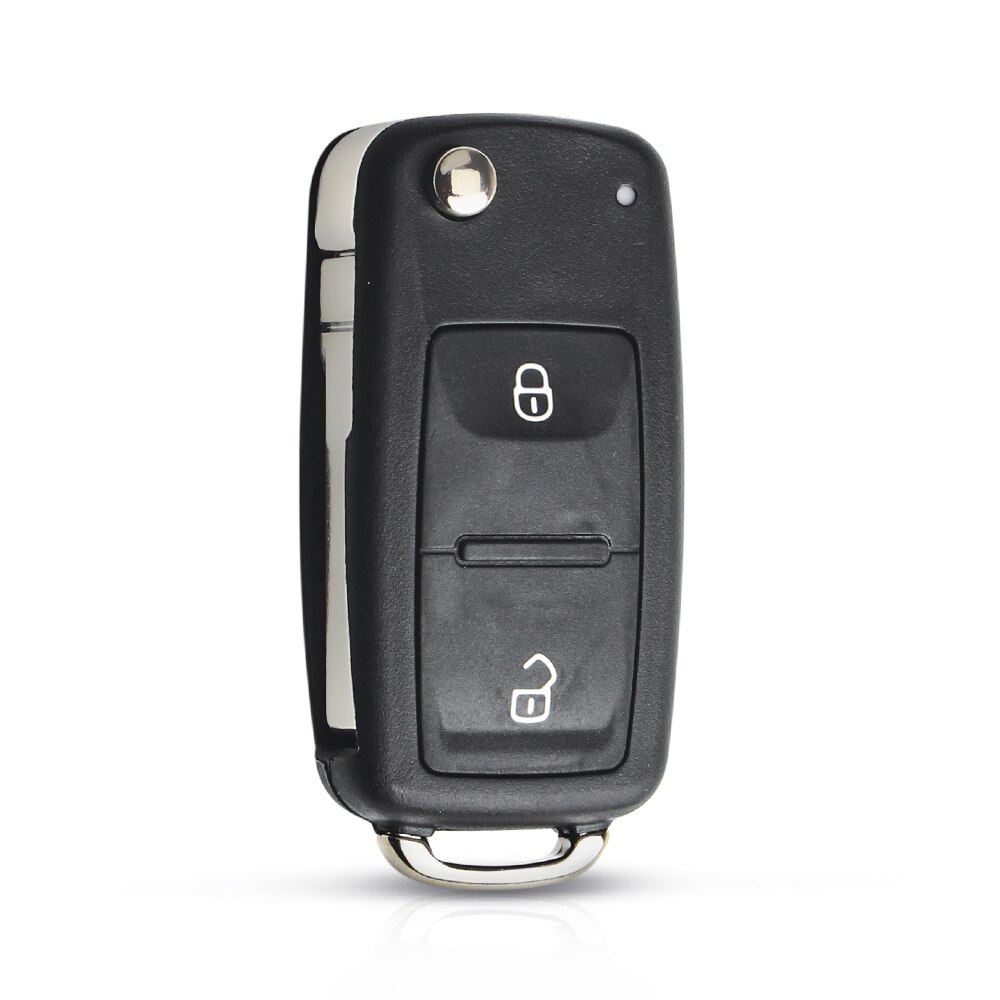 Keyyou 3 knapps flip fjärrnyckel skal nyckelfodral för vw volkswagen tiguan golf sagitar polo  mk6 caddy passat  b6 auto nycklar fall