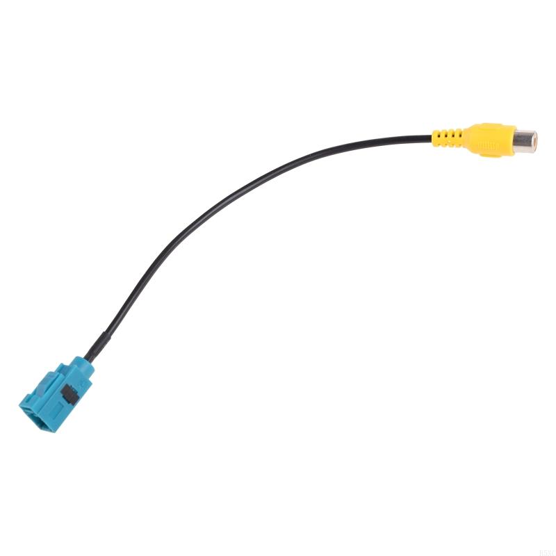 Achteruitrijcamera Adapter Kabel Fakra naar RCA Voertuignavigatie Video Radio Stereo Audio Systeem Adapter Lood 8'' Lang